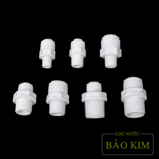Nối ren ngoài 10, 13, 17, 21 ra dây 6 hoặc dây 10 - nối thẳng, nối nhanh