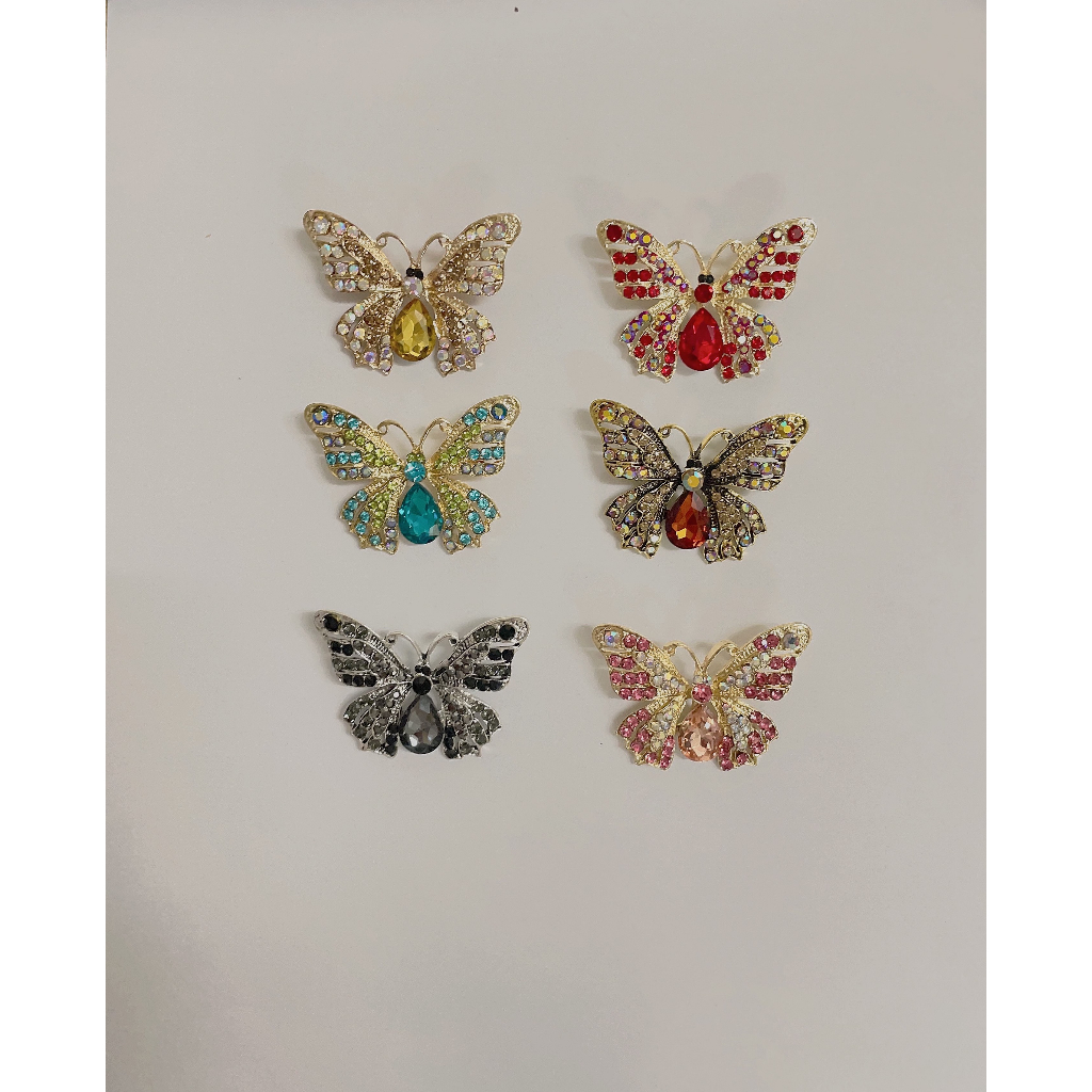 Charm Bướm phượng gắn dép