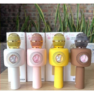 [FREESHIP] MICRO, MIC KARAOKE BLUETOOTH HÌNH THỎ X9