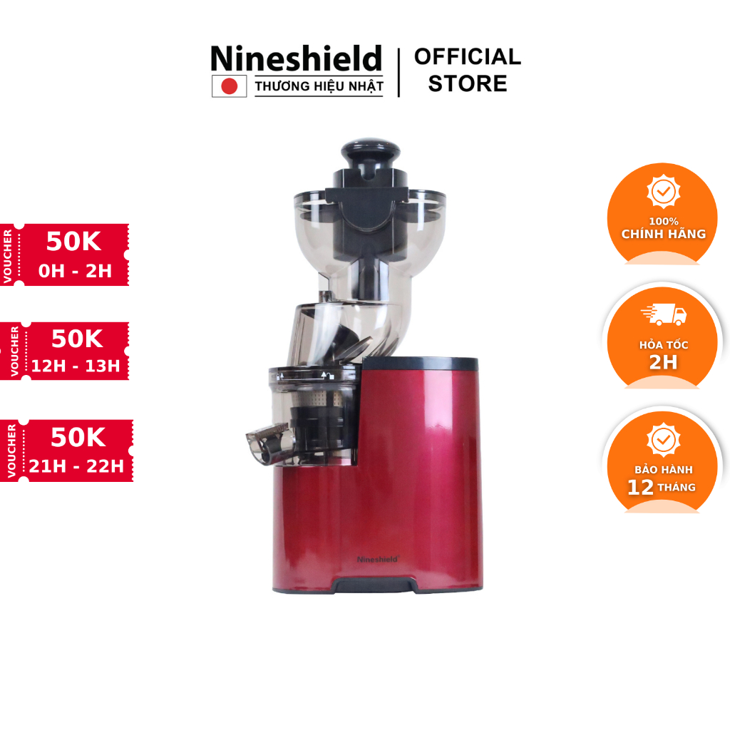 Máy ép chậm hoa quả Nineshield KBF8