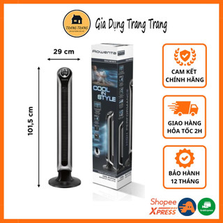 Quạt tháp ROWENTA VU6670 Eole Infinite, 3 tốc độ gió [Hàng chính hãng]