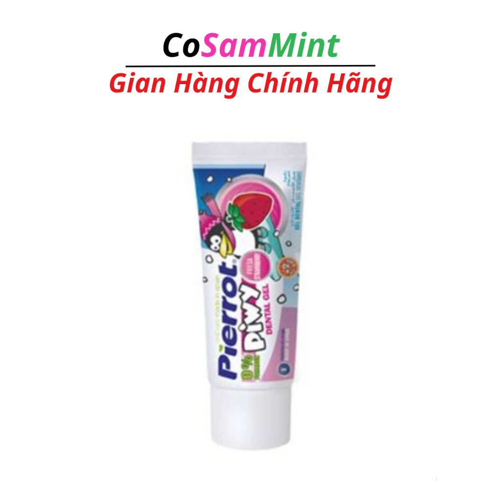 Gel Kem đánh răng trẻ em Perriot piwy Dâu Tây 30ml