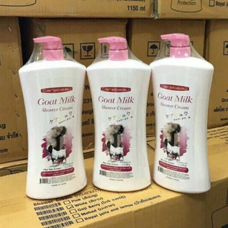 Sữa Tắm Dê Thái Lan Trắng Da Goat Milk Tinh Chất Sữa Dê 1150Ml