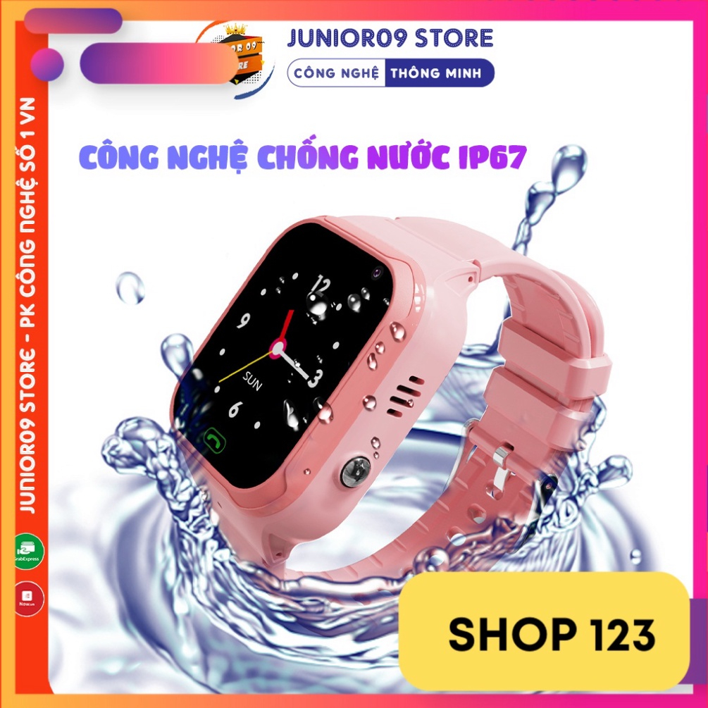 Đồng hồ thông minh Định vị Trẻ em Lắp sim Nghe gọi Video Call Ccho bé trai bé gái JUNIOR09 WATCH shop 11 | BigBuy360 - bigbuy360.vn