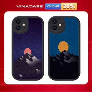 Ốp lưng Vina Case OPPO A1K/A3S/A5S/F9/A54/A55 4G/...dẻo đen vân da viền bảo vệ camera hình Ánh Trăng