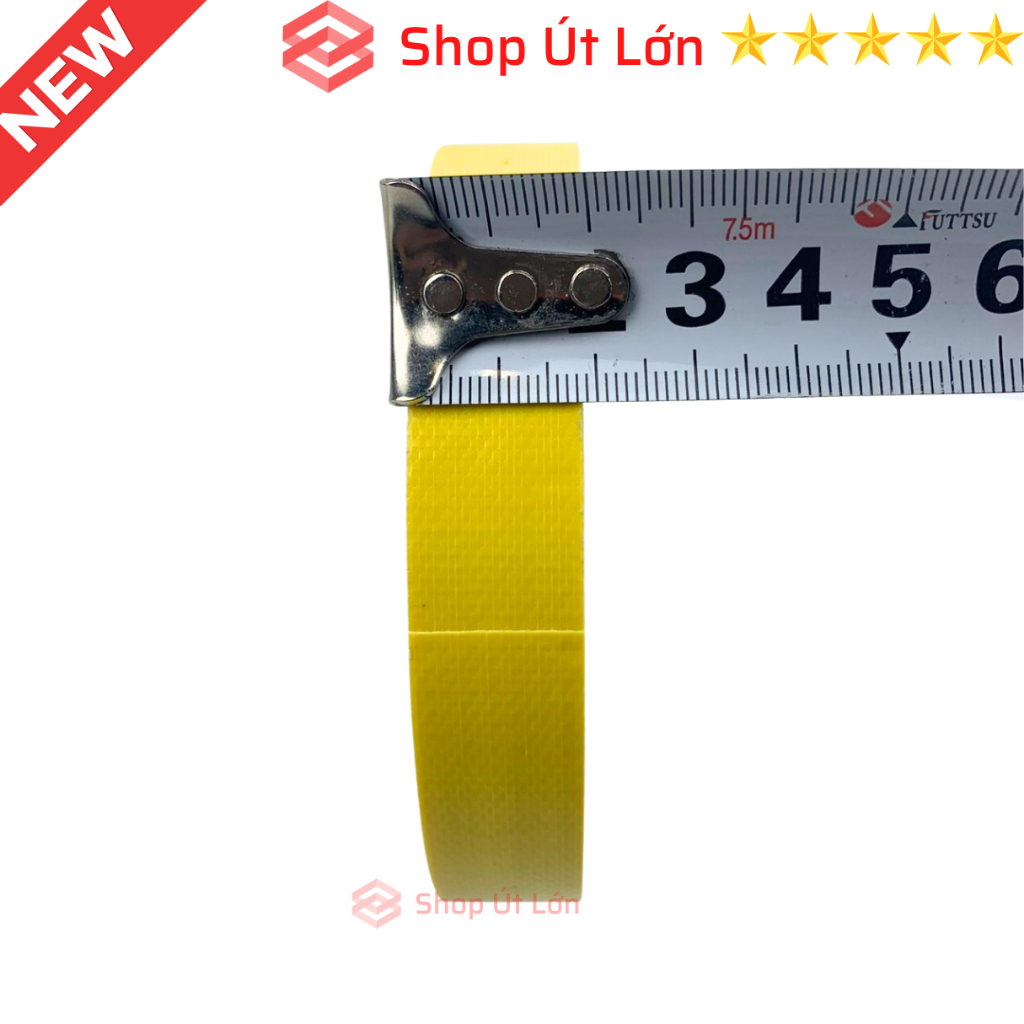 1 Cuộn băng keo vải, rộng 2cm, dài 12.5 mét, lõi siêu mỏng, nặng 85gram