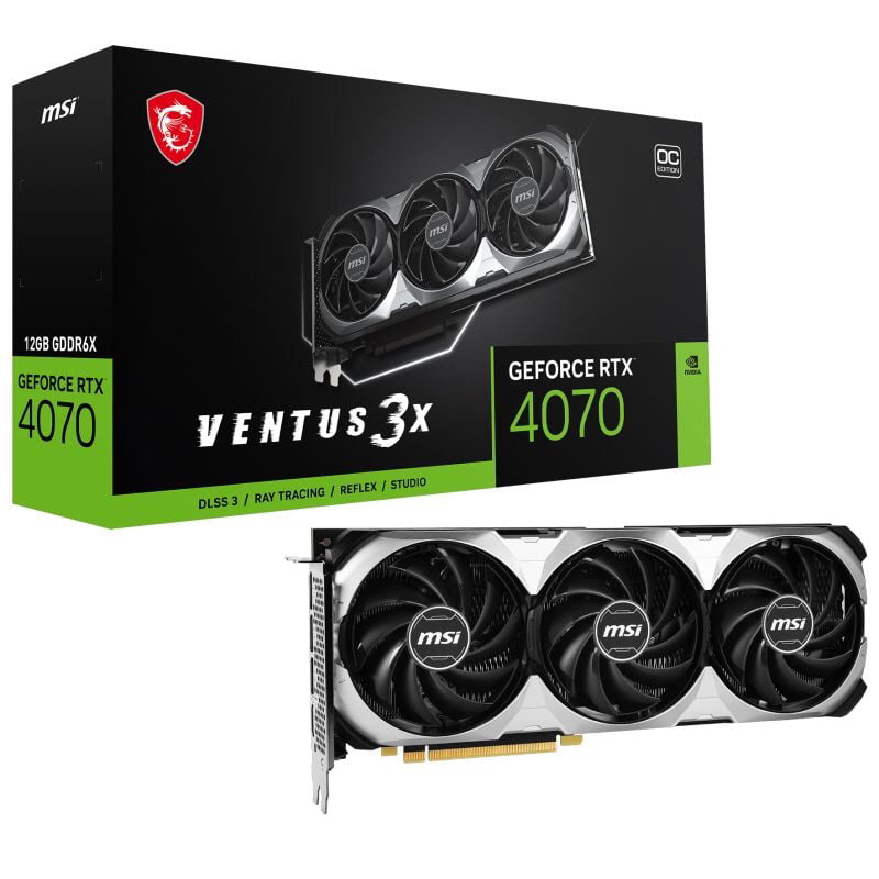 Vga card đồ hoạ msi ventus RTX 4070 12Gb dr6x | BigBuy360 - bigbuy360.vn