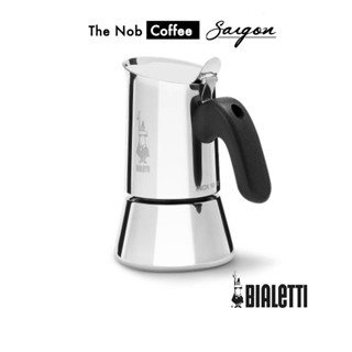 Ấm pha cà phê Moka Bialetti Venus Induction 4 cup và 6 cup tương thích bếp từ | Hàng nhập khẩu chính hãng