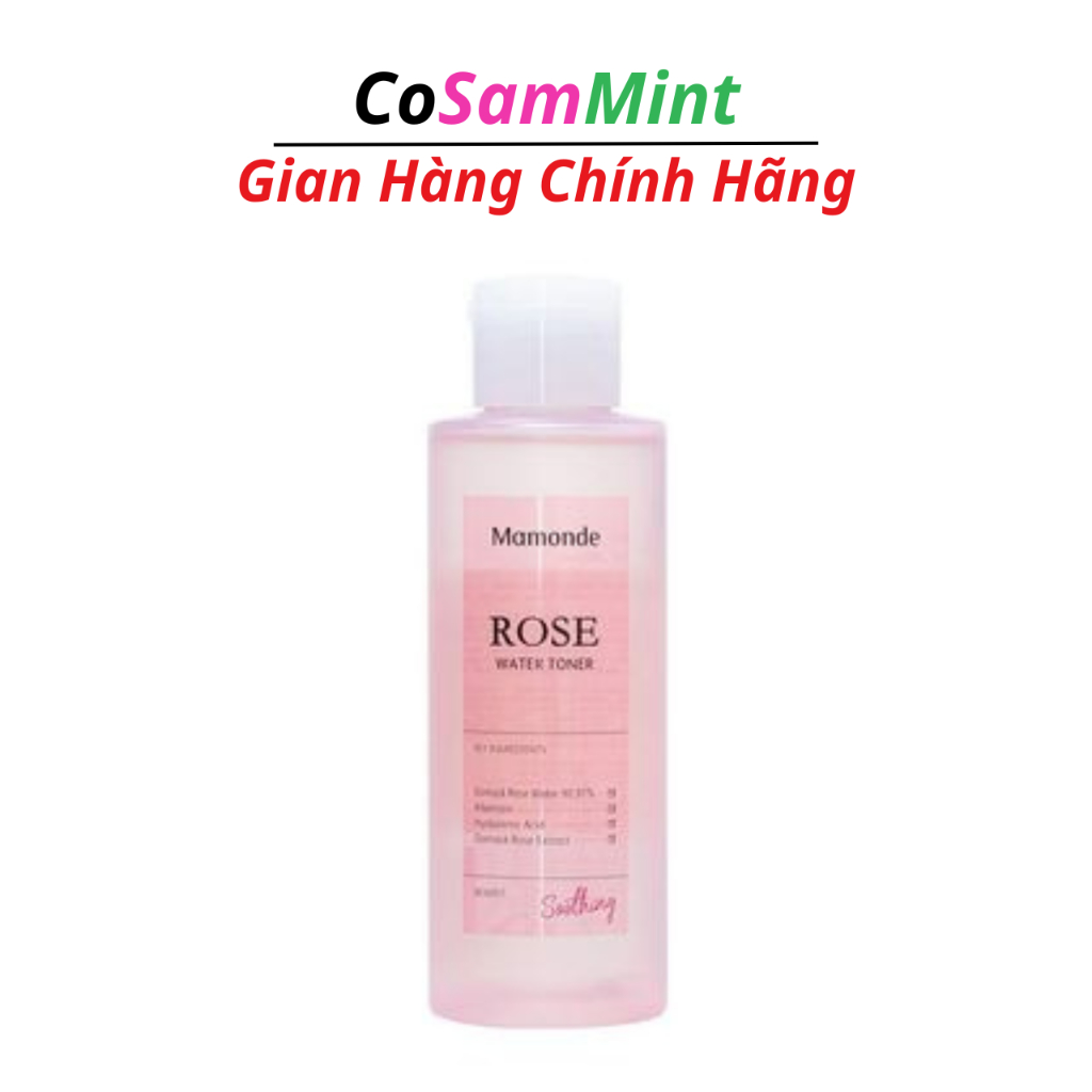 Nước hoa hồng Toner Mamonde Rose Water Toner 150ml