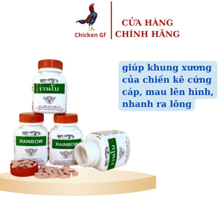 Rainbow nuôi gà đá hũ 100 viên giúp gà nở cơ