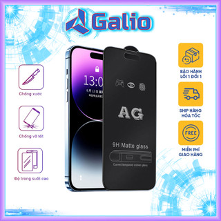 Cường Lực iphone 15 pro max 7 8 Plus X Xs Xsmax 11 Promax 12 Promax 13 pro max 14 Pro max chống vân tay nhám [AG]