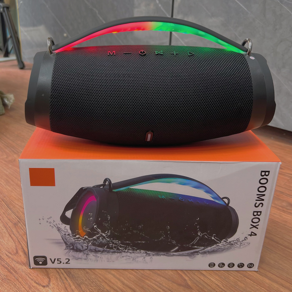 Loa bluetooth Boombox 4 Không Dây Công Suất 70W Âm Hay và LOA JBL GO 3