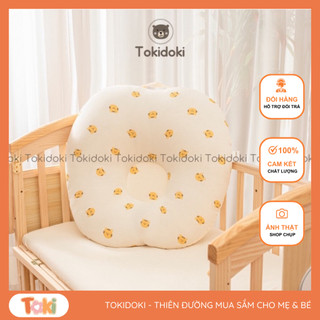 Gối chống trào ngược Muslin cao cấp TOKIDOKI hỗ trợ hệ tiêu hoá cho trẻ sơ sinh