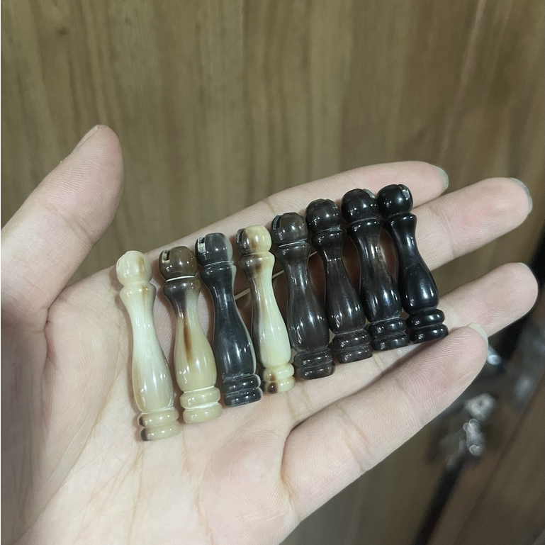 Đầu cầu chim khuyên , hút mật hàng sừng nguyên chất dài 4cm