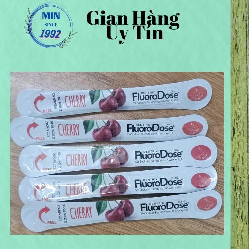 VECNI FLOUR loại xanh kem bôi răng ngừa sâu răng, chống sún răng cho bé