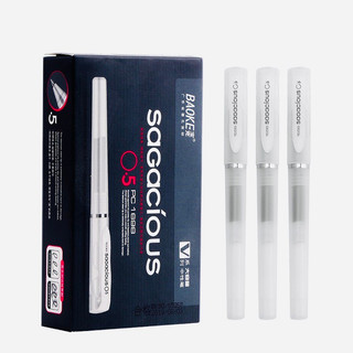 Bút Bi Gel 0.5mm Xanh Baoke Sagacíous PC1698