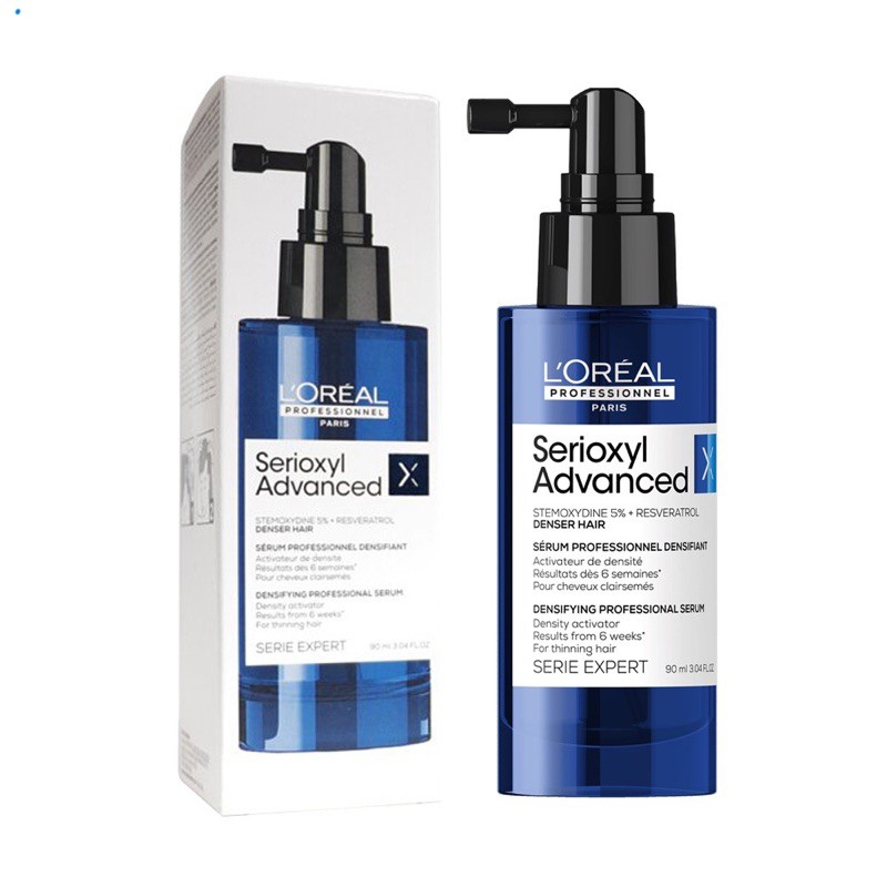 Tinh chất làm dày và hỗ trợ kích thích mọc tóc LOREAL serioxyl denser hair- 90ml