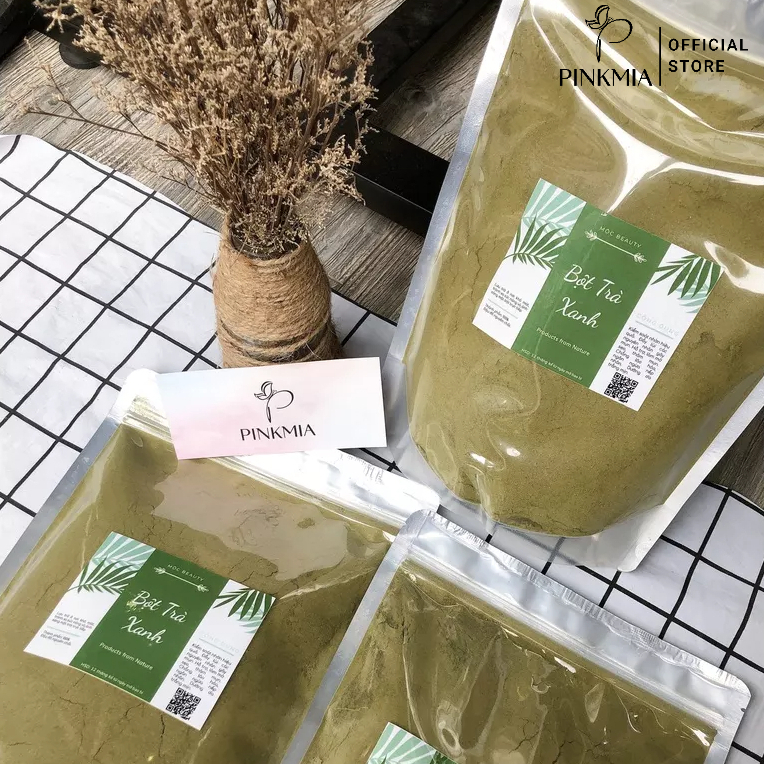 Bột Trà Xanh Matcha Nguyên Chất 100% Chuyên Dùng Cho Spa