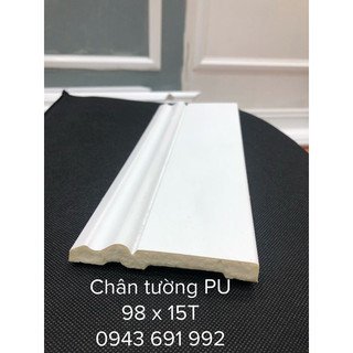 Phào chân tường nhựa xốp thô bản 10cm thích hợp sơn tường thay đổi màu sắc