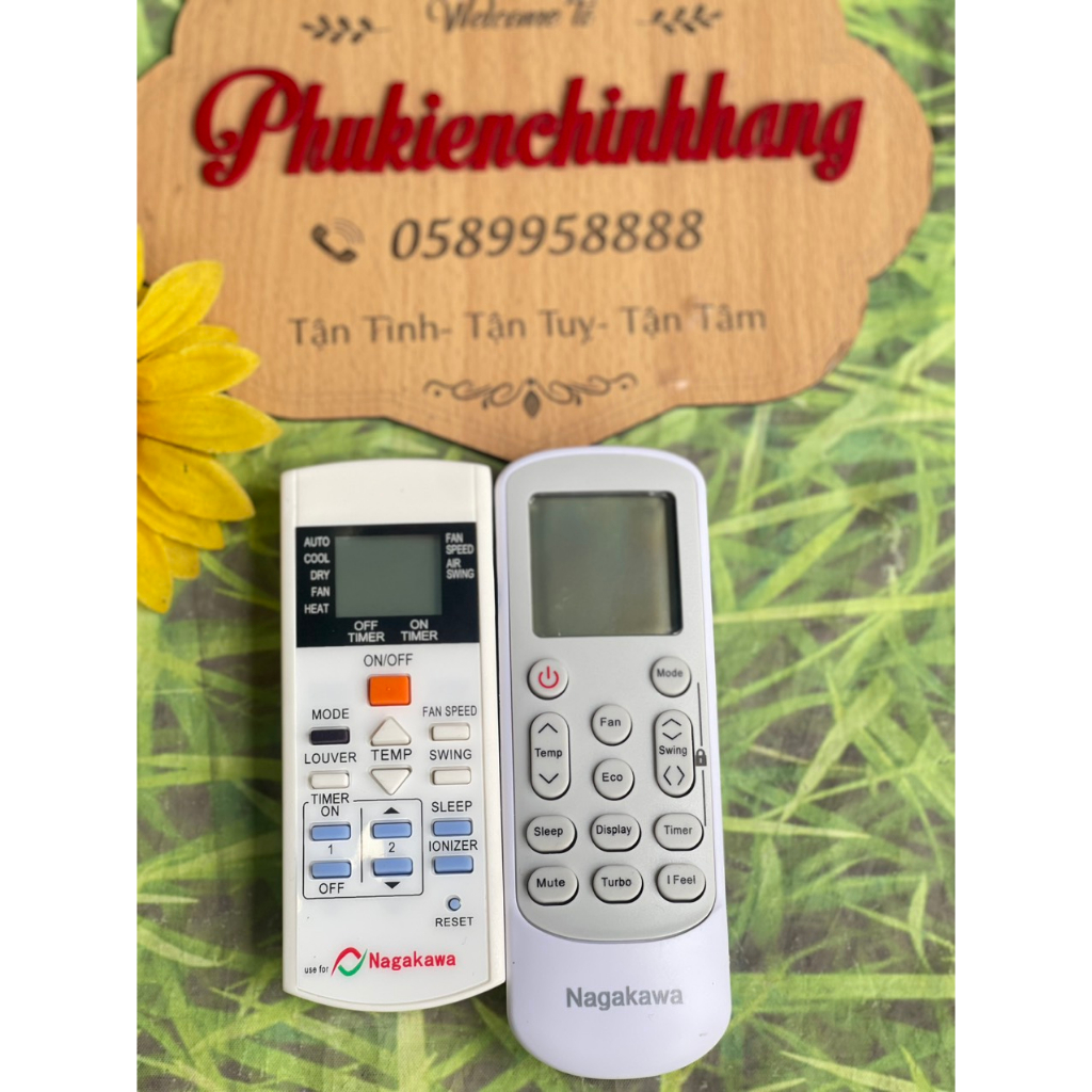REMOTE MÁY LẠNH NAGAKAWA- BẢO HÀNH 03 THÁNG