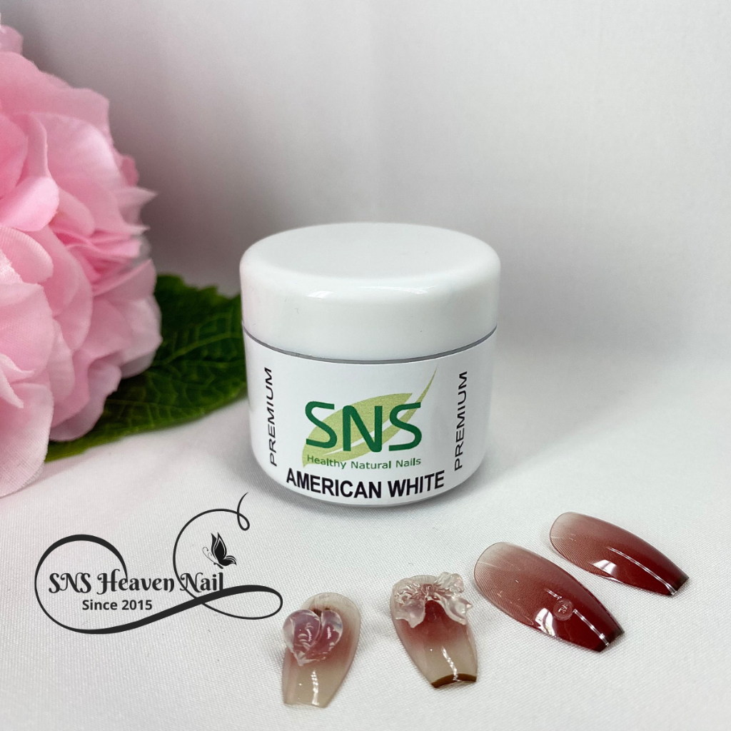 Bột nhúng móng, bột đắp móng American White ( 30g )
