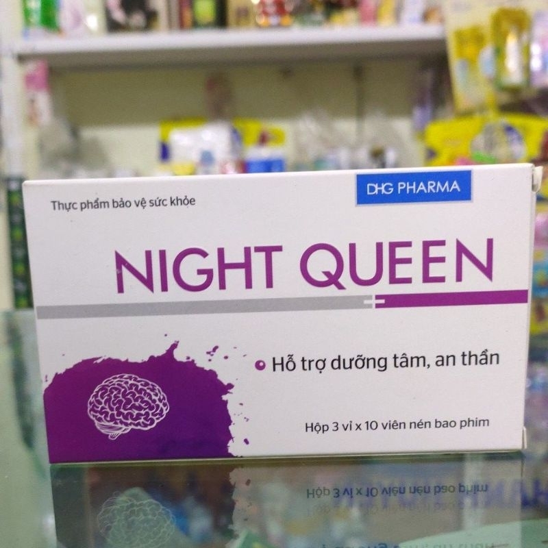 Night queen Hỗ trợ giấc ngủ hộp 30viên