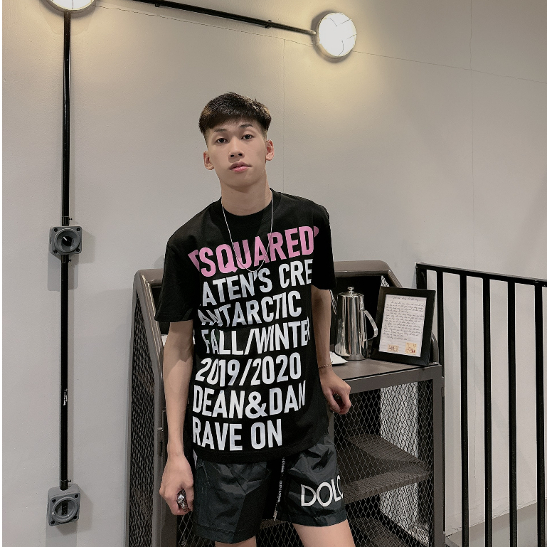 Áo Thun Nam DSQ 069 Chất Cotton Thời Trang Nam Thấm Hút Mồ Hôi Phù Hợp Cả Nam Và Nữ