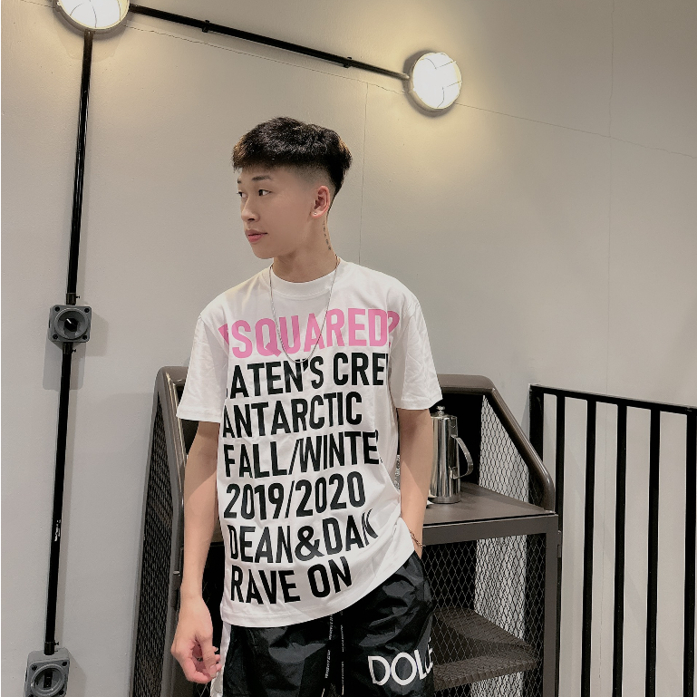 Áo Thun Nam DSQ 069 Chất Cotton Thời Trang Nam Thấm Hút Mồ Hôi Phù Hợp Cả Nam Và Nữ