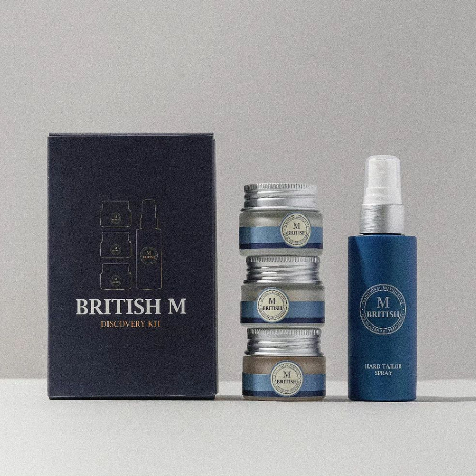 Bộ KIT tạo kiểu tóc hoàn hảo BRITISH M Discovery