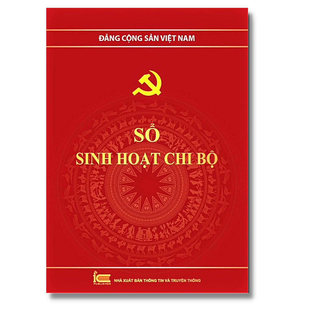Sách - Sổ Sinh Hoạt Chi Bộ ( Bìa Cứng)