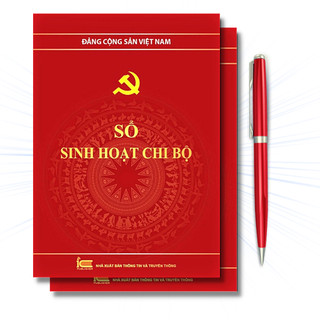 Sách - Sổ Sinh Hoạt Chi Bộ ( Bìa Cứng)