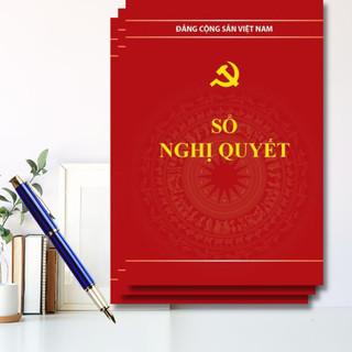 Sách - Sổ Sinh Hoạt Chi Bộ ( Bìa Cứng)