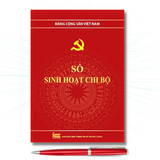 Sách - Sổ Sinh Hoạt Chi Bộ ( Bìa Cứng)