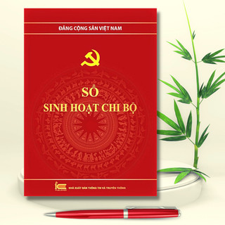 Sách - Sổ Sinh Hoạt Chi Bộ ( Bìa Cứng)