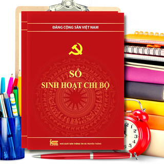 Sách - Sổ Sinh Hoạt Chi Bộ ( Bìa Cứng)