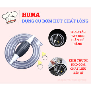 Ống hút xăng dầu chất lỏng bóp tay-Dụng cụ bơm hút chất lỏng, hút chất lỏng bóp tay, ống hút tiện lợi HM383