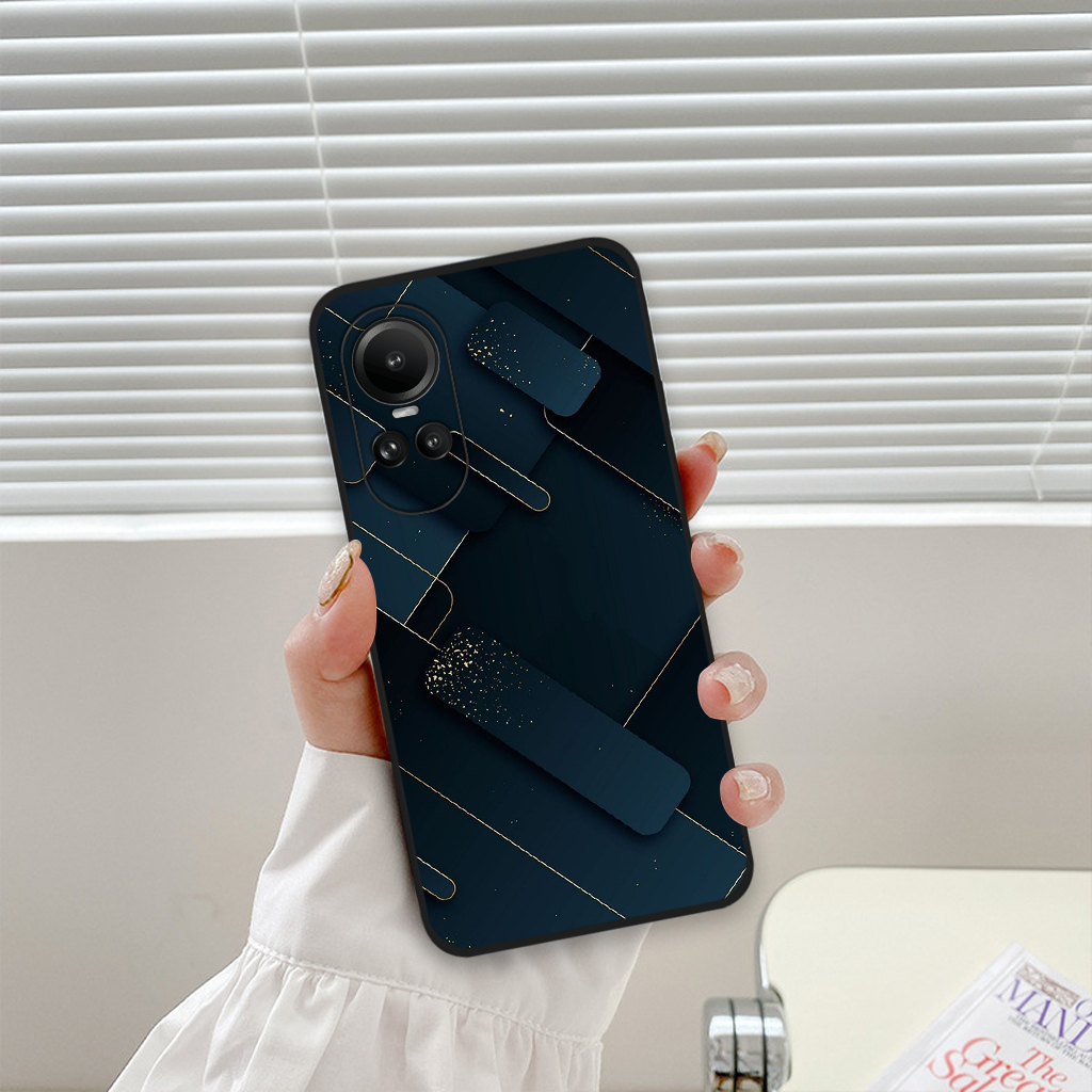 Ốp lưng Oppo Reno 10 5g/ Reno 10 pro 5g/ Reno 10 pro plus họa tiết đường kẻ, ốp thời trang giá rẻ