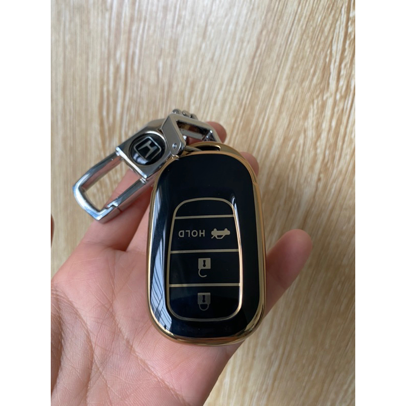 Ốp khoá theo xe HRV 2022 2023 mẫu tráng gương cao cấp