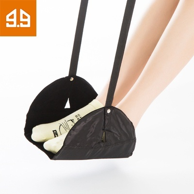 Võng Gác Chân Bằng Vải Oxford tiện dụng cho ngồi bàn văn phòng, đi tàu xe, máy bay GD_V002