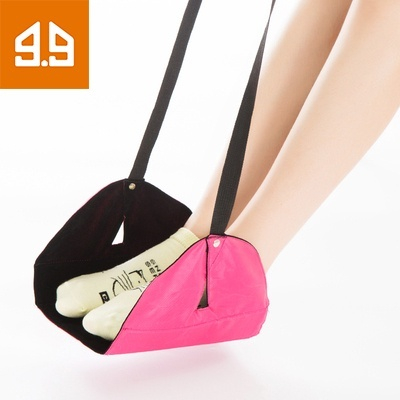 Võng Gác Chân Bằng Vải Oxford tiện dụng cho ngồi bàn văn phòng, đi tàu xe, máy bay GD_V002