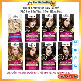 Thuốc nhuộm tóc Poly Palette Phủ Bạc Bền Vĩnh Cửu - Hàng Đức
