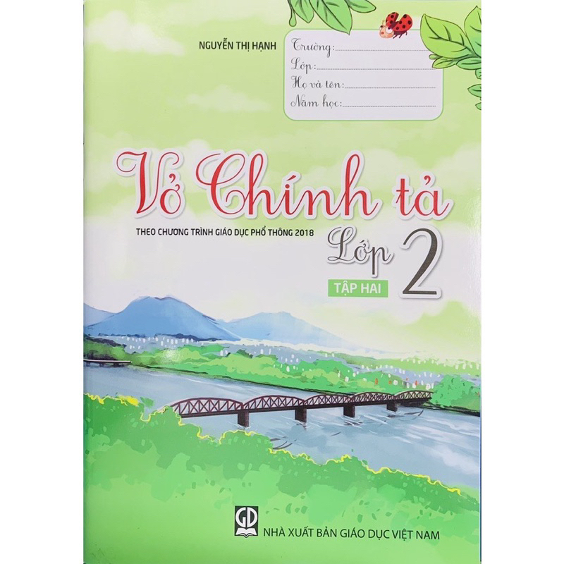 Sách -Vở Chính Tả Lớp 2