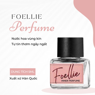 Nước Hoa Vùng Kín Foellie Eau De Inner Perfume Hàn Quốc 5ml màu hồng, đen, đỏ thơm lâu cho nữ 5ml