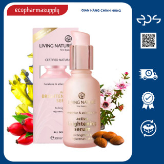 Serum dưỡng sáng da Active Brightening Serum Living Nature 30ml