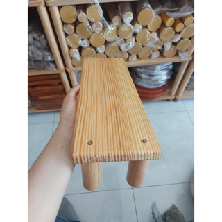 Ghế gỗ kê chân, để chân văn phòng giá siêu rẻ