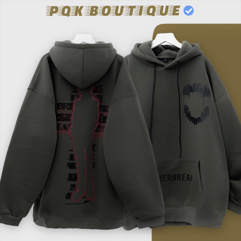 Áo Hoodie Chui Form Rộng Nam Nữ INTER - pqk boutique