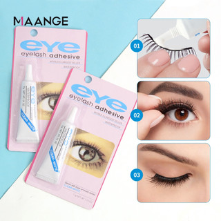 Keo dán mi giả Eyelash màu trắng chống thấm nước, keo dán lông mi nhanh khô chất lượng cao chuyên Makeup
