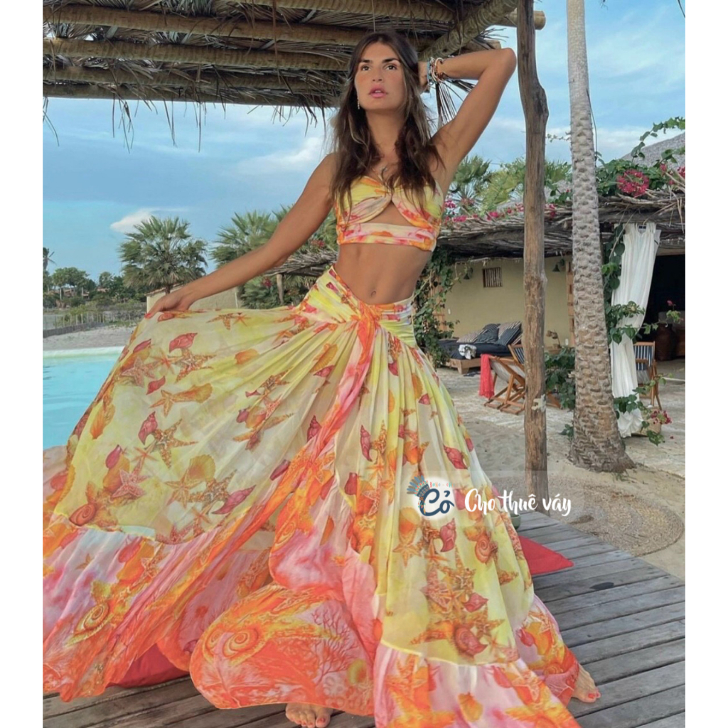 THANH LÝ  - Set họa tiết sao biển