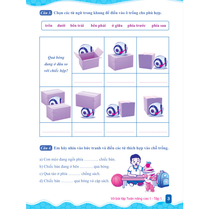 Sách - Vở Bài Tâp Toán Nâng Cao 1 - Theo chương trình GDPT mới  - ndbooks