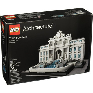 Lego architecture - 21020 - đài phun nước trevi - trevi fountain